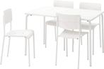 Ikea vaddo tafel en stoelen, Tuin en Terras, Tuinsets en Loungesets, Zo goed als nieuw, Ophalen