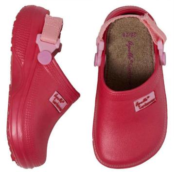 🌟 XQ Tuinklompen Met Klittenband - Fuchsia 🌟 beschikbaar voor biedingen