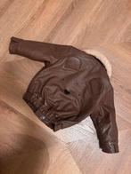 Donsje leren jas 1-2 jaar - Nieuwstaat!, Ophalen of Verzenden, Zo goed als nieuw, Meisje, Jas