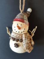 Sneeuwpop robuust kerstornament Kurt S. Adler, Diversen, Kerst, Verzenden, Nieuw