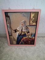 Het Melkmeisje van Vermeer (Geborduurd), Antiek en Kunst, Kunst | Schilderijen | Klassiek, Ophalen