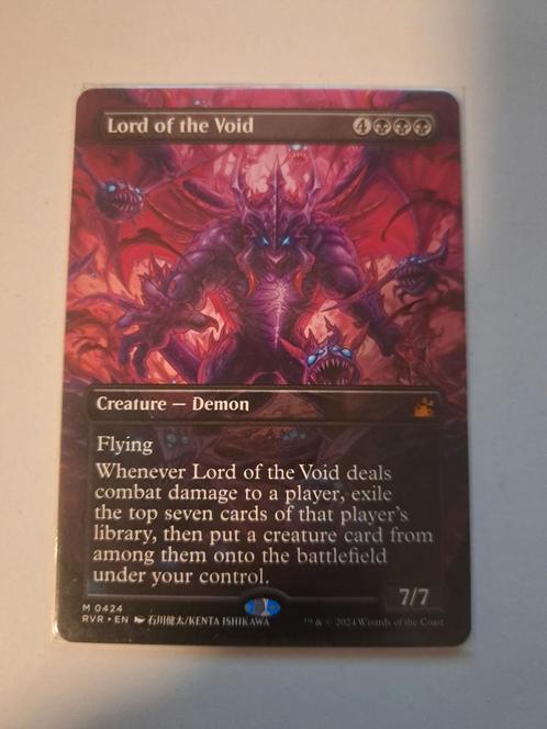 Lord of the Void, Hobby en Vrije tijd, Verzamelkaartspellen | Magic the Gathering, Zo goed als nieuw, Losse kaart, Ophalen of Verzenden