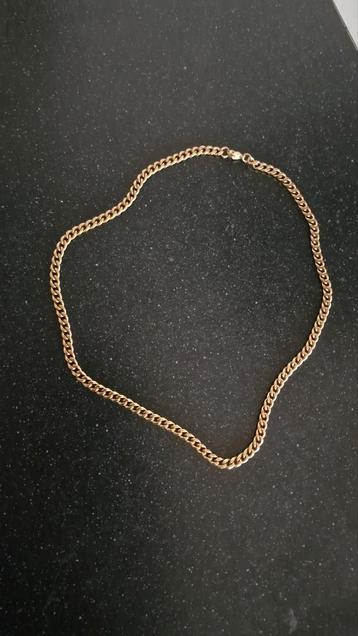 Ketting goudlaag 60CM  beschikbaar voor biedingen