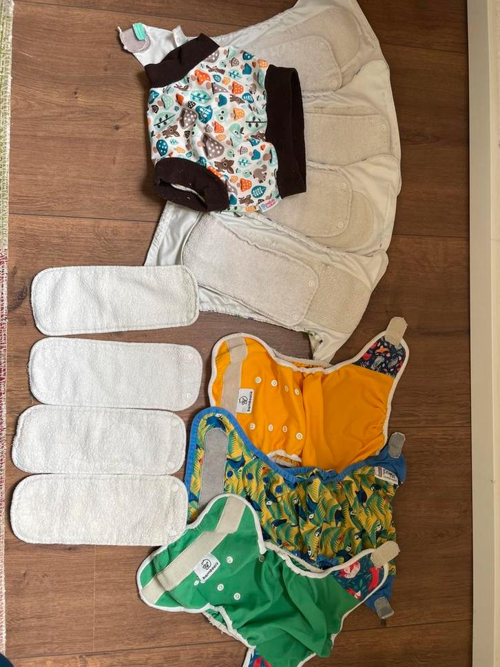 Petit lulu wasbare luiers, Kinderen en Baby's, Overige Kinderen en Baby's, Zo goed als nieuw, Ophalen of Verzenden