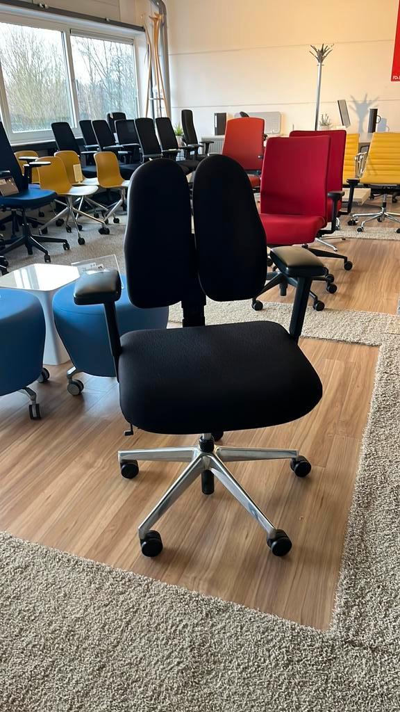 Grahl Xenium Duo Back in Nieuwstraat!! rugklachten!, Huis en Inrichting, Bureaustoelen, Zo goed als nieuw, Bureaustoel, Zwart
