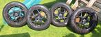 4 banden met velg, Auto-onderdelen, Banden en Velgen, Ophalen, Gebruikt, 16 inch, 205 mm