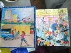 Vintage dubbele puzzel oud, Antiek en Kunst, Ophalen of Verzenden
