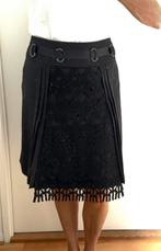 Zwarte rok Save the Queen maat M, Maat 38/40 (M), Zwart, Zo goed als nieuw, Knielengte