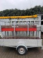 Skyworks rolsteiger op aanhanger werkhoogte 10.2 mtr, Doe-het-zelf en Verbouw, Steigers, Ophalen, Gebruikt, Rolsteiger of Kamersteiger