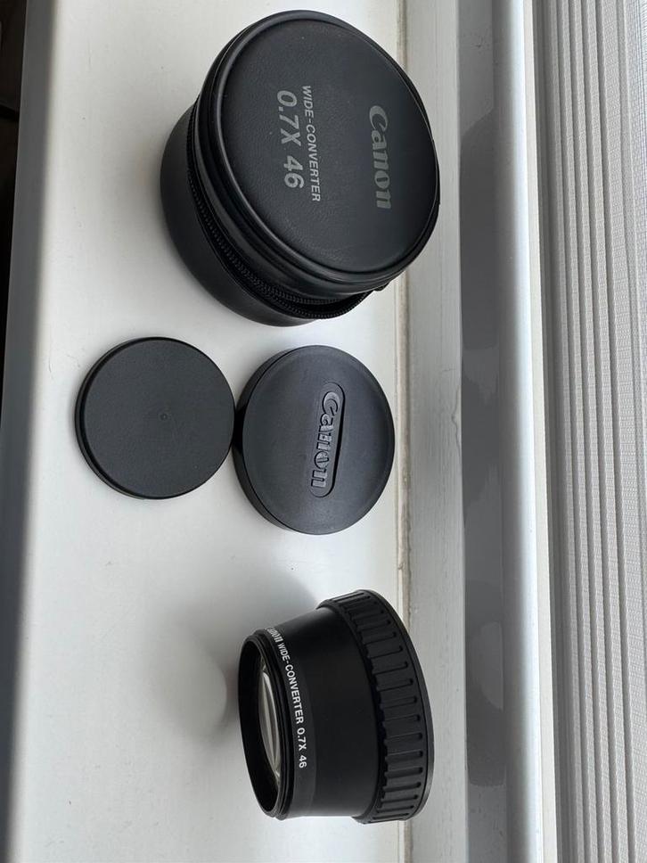 Canon Wide Converter 0,7X 46, Audio, Tv en Foto, Fotografie | Lenzen en Objectieven, Zo goed als nieuw, Ophalen of Verzenden