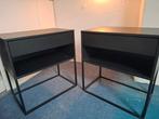 2x Nachtkastjes - 1 jaar oud, Ophalen, Overige materialen, Gebruikt, 55 tot 70 cm
