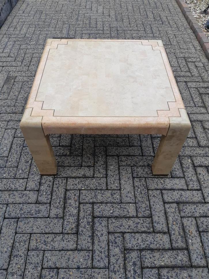 Bijzettafel., Huis en Inrichting, Tafels | Bijzettafels, Zo goed als nieuw, Rechthoekig, 60 cm of meer, Ophalen
