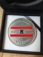 Herdenkingsmunt/medaille veteranen Drenthe, Ophalen of Verzenden, Landmacht, Nederland, Lintje, Medaille of Wings