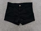 Zwarte spijkerbroek kort H&M maat 170, Broek, Gebruikt, Meisje, H&M