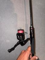 Shimano stradic ci4+ met shimano zodias 270m2 hengel, Watersport en Boten, Hengelsport | Roofvissen, Ophalen, Gebruikt, Complete set