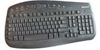 Microsoft Wireless multimedia keyboard 1.1, Computers en Software, Toetsenborden, Ophalen of Verzenden, Zo goed als nieuw