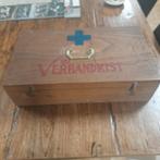 Antieke houten verbandkist, Ophalen of Verzenden, Zo goed als nieuw, Minder dan 50 cm, Minder dan 50 cm