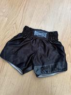 Kickboks short maat ss rumble (128/134), Overige, Maat XS of kleiner, Ophalen of Verzenden, Zo goed als nieuw