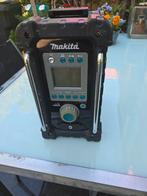 Makita BMR100  bouwradio, Ophalen of Verzenden, Gebruikt, Bouwradio