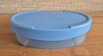 Tupperware Expressions opberger ovaal 500ML Blauw, Ophalen of Verzenden, Zo goed als nieuw, Blauw, Overige typen