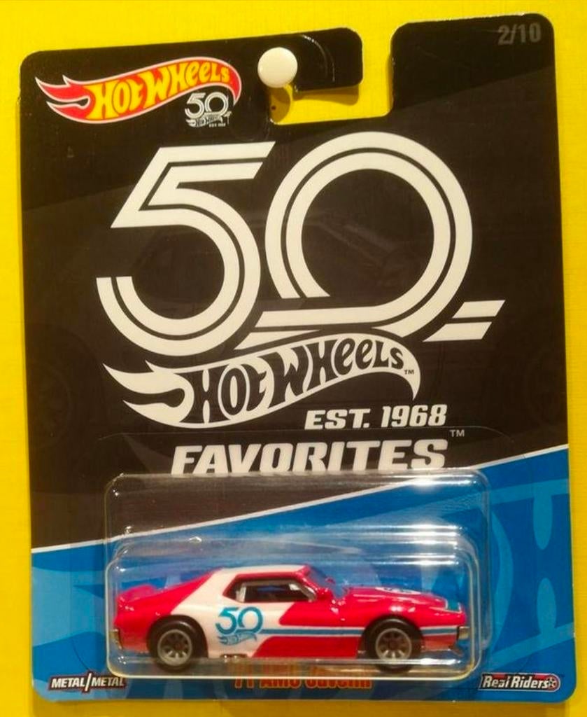 '71 AMC Javelin Hot Wheels Premium 50 2/10, Ophalen of Verzenden, Nieuw, Auto