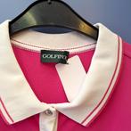 Golfino knal roze polo shirt met wit en knoopjes 44-46 44647, Maat 42/44 (L), Ophalen of Verzenden, Roze, Zo goed als nieuw