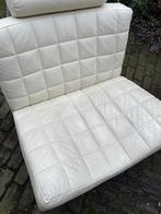 Leolux Volare Fauteuil, wit leer, één beschikbaar, Huis en Inrichting, Fauteuils, Ophalen, Gebruikt, 75 tot 100 cm, 75 tot 100 cm