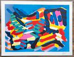 Karel Appel, prachtige kleurrijke litho in mint-conditie, Ophalen