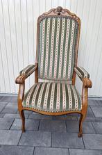 Oude houten Queen Ann fauteuil, Antiek en Kunst, Antiek | Meubels | Stoelen en Banken, Ophalen