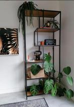 Industriële Stellingkast - Houten Planken, Huis en Inrichting, Kasten | Boekenkasten, Ophalen, Met plank(en), Gebruikt, 50 tot 100 cm