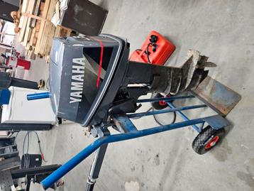 Te koop yamaha 8 pk 8pk buitenboordmotor langstaart beschikbaar voor biedingen