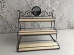 Leuk rekje met spiegeltje, Huis en Inrichting, Woonaccessoires | Wandplanken en Boekenplanken, Ophalen of Verzenden, Zo goed als nieuw