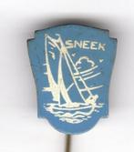 Speldje SNEEK ZEILSCHIP BOTTER BLAUW (A5)  KIJK OOK EENS NAA, Verzamelen, Verzenden, Gebruikt, Overige onderwerpen
