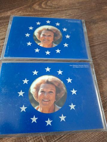 Muntset  Nederland 2000 - Koningin Beatrix (set van 2) beschikbaar voor biedingen