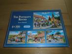 Gibsons puzzel: The postman's round 4x 500 stukjes, Ophalen, 500 t/m 1500 stukjes, Gebruikt, Legpuzzel