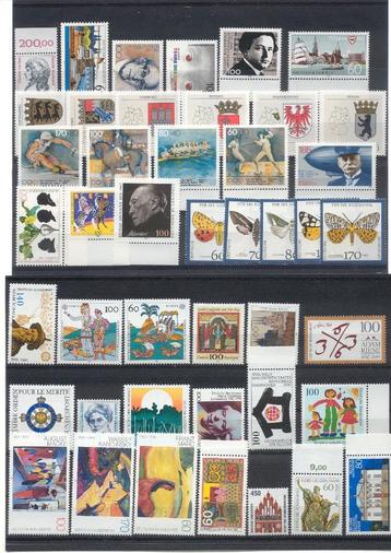 Duitsland, Bund, BRD, 1992, postfris compleet. beschikbaar voor biedingen