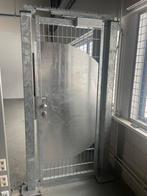 Heras loop poort, Ophalen, Zo goed als nieuw, 150 tot 200 cm, Hout