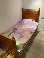 Bed hout, Huis en Inrichting, Ophalen, Gebruikt, 90 cm, Eenpersoons