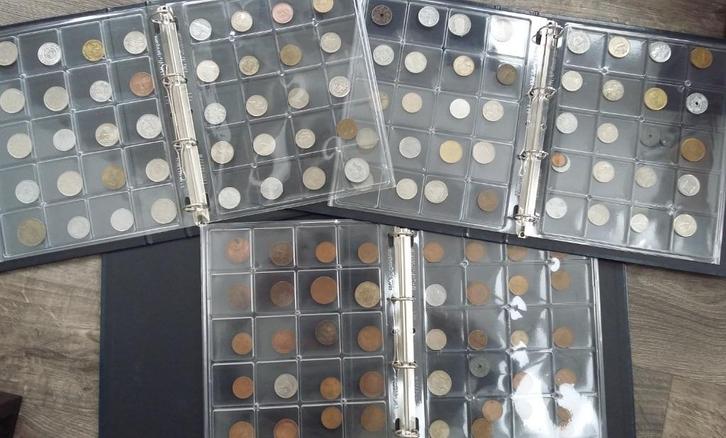 Drie stuks Munt Album Wereld Munten periode 1900 - 2000, Postzegels en Munten, Munten | Europa | Niet-Euromunten, Losse munt, Overige landen