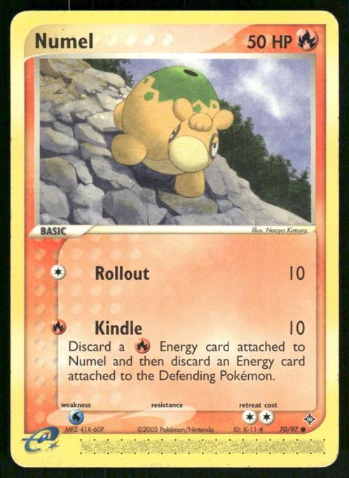Numel 70/97 - Dragon, Hobby en Vrije tijd, Verzamelkaartspellen | Pokémon, Gebruikt, Losse kaart, Verzenden