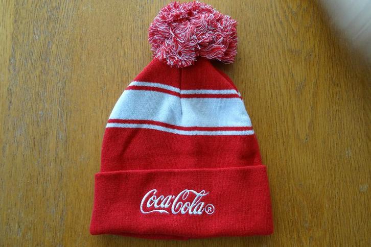 Coca Cola muts, nieuw met tekst, Kleding | Heren, Mutsen, Sjaals en Handschoenen, Nieuw, Muts, Overige maten, Ophalen of Verzenden