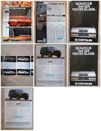 Enkele Chrysler-Jeep brochures, Gelezen, Overige merken, Ophalen of Verzenden