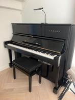 Yamaha U1 piano met Silent systeem (prijs in beschrijving), Muziek en Instrumenten, Piano's, Ophalen, Zwart, Zo goed als nieuw