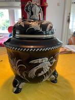 Aardewerk, oosterse pot met uitsparing voor lepel, Antiek en Kunst, Ophalen of Verzenden