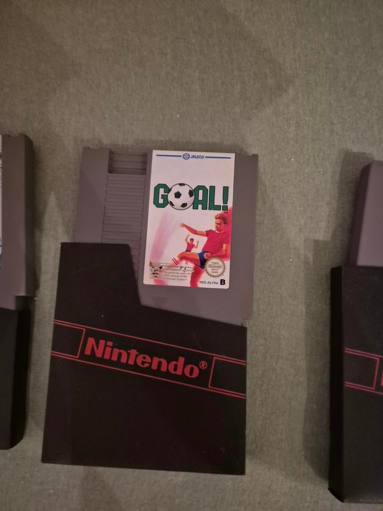 Goal - Nintendo NES - Voetbalgame Klassieker!, Gebruikt, 2 spelers, Eén computer, Ophalen of Verzenden