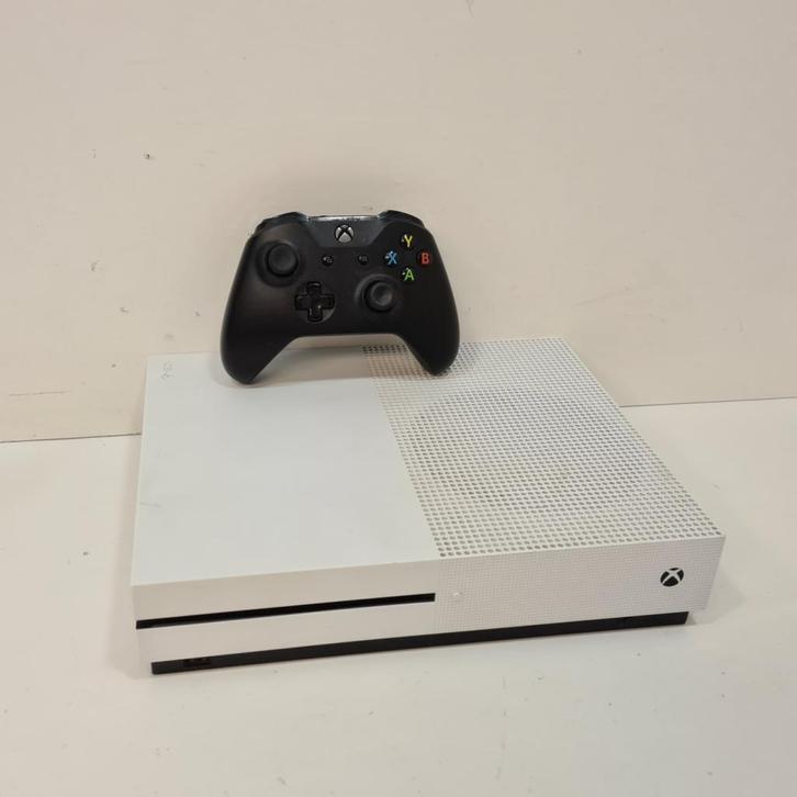 Xbox One S 500GB Compleet in Goede Staat, Spelcomputers en Games, Spelcomputers | Xbox One, Zo goed als nieuw