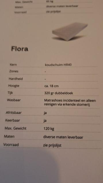 Nieuw matras 180x200cm  beschikbaar voor biedingen
