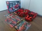 Lego racers Ferrari sets 8145, 8653 en 8386. Ook los te koop, Ophalen of Verzenden, Zo goed als nieuw, Complete set, Lego