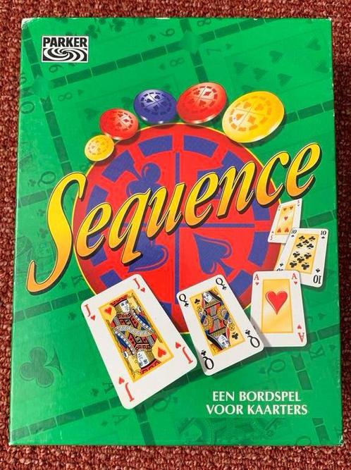 Sequence bordspel en kaartspel van Parker, Hobby en Vrije tijd, Gezelschapsspellen | Bordspellen, Ophalen of Verzenden