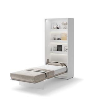 Concept opklapbed verticaal - 90x200 - Wit hoogglans beschikbaar voor biedingen